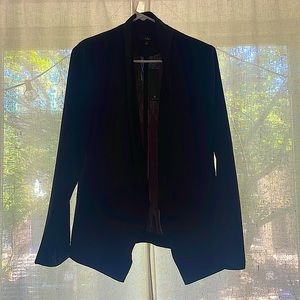 Miss Punctuality Black Lightweight Blazer